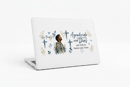 Agradecido (Grateful) - UVDTF Wrap for cups/hard surfaces sticker