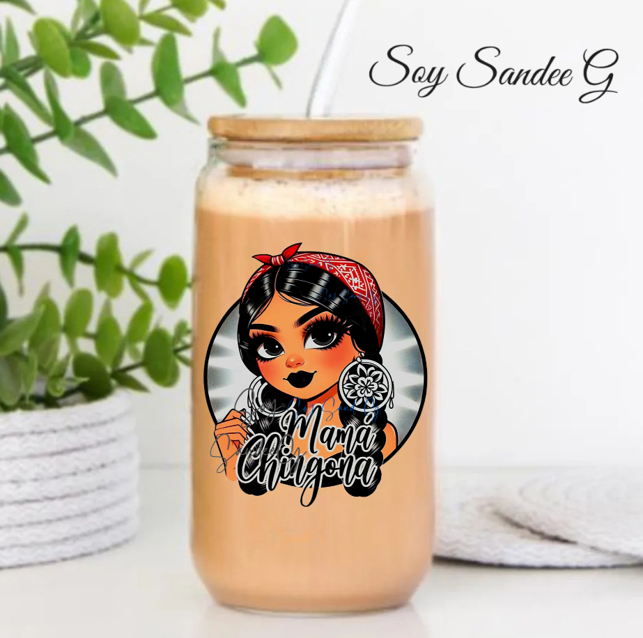Mama Chingona - UVDTF Decal for cups/hard surfaces sticker