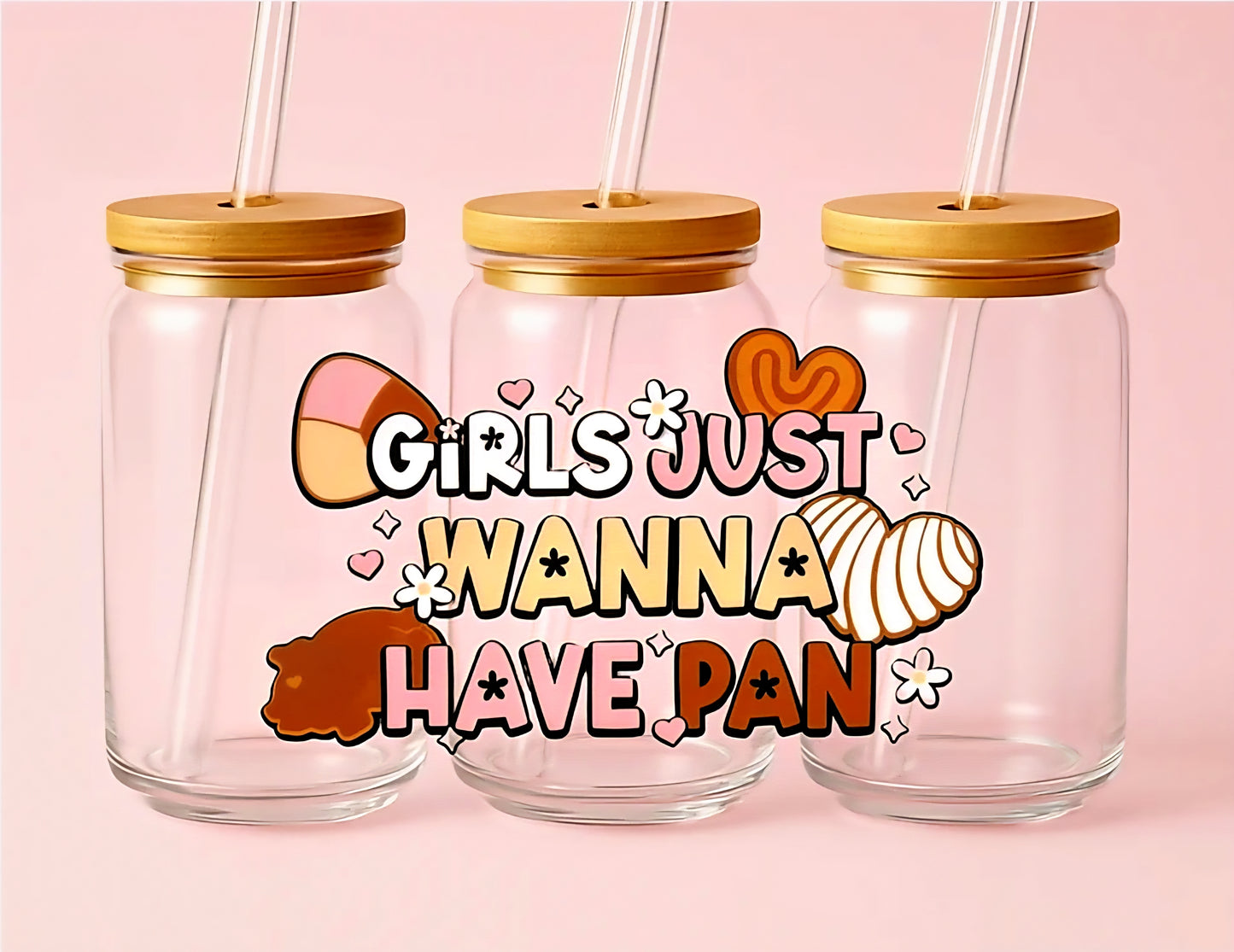 Girls Just Wanna Have Pan - UVDTF Wrap for cups/hard surfaces sticker