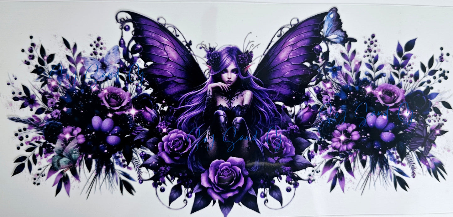 Purple Fairy - UVDTF Wrap for cups/hard surfaces sticker