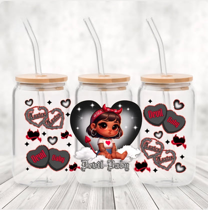 Devil Baby - UVDTF Wrap for cups/hard surfaces sticker