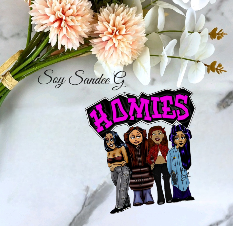 Cholas - UVDTF Decal for cups/hard surfaces sticker