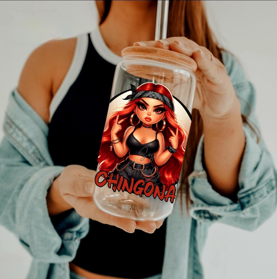 Chingona - UVDTF Decal for cups/hard surfaces sticker