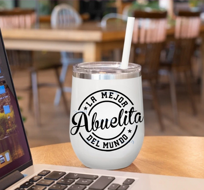 La Mejor Abuelita del Mundo (The Best Grandma in the World) - UVDTF Decal for cups/hard surfaces