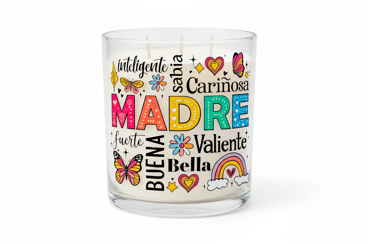 Colorful Madre - UVDTF Decal for cups/hard surfaces sticker