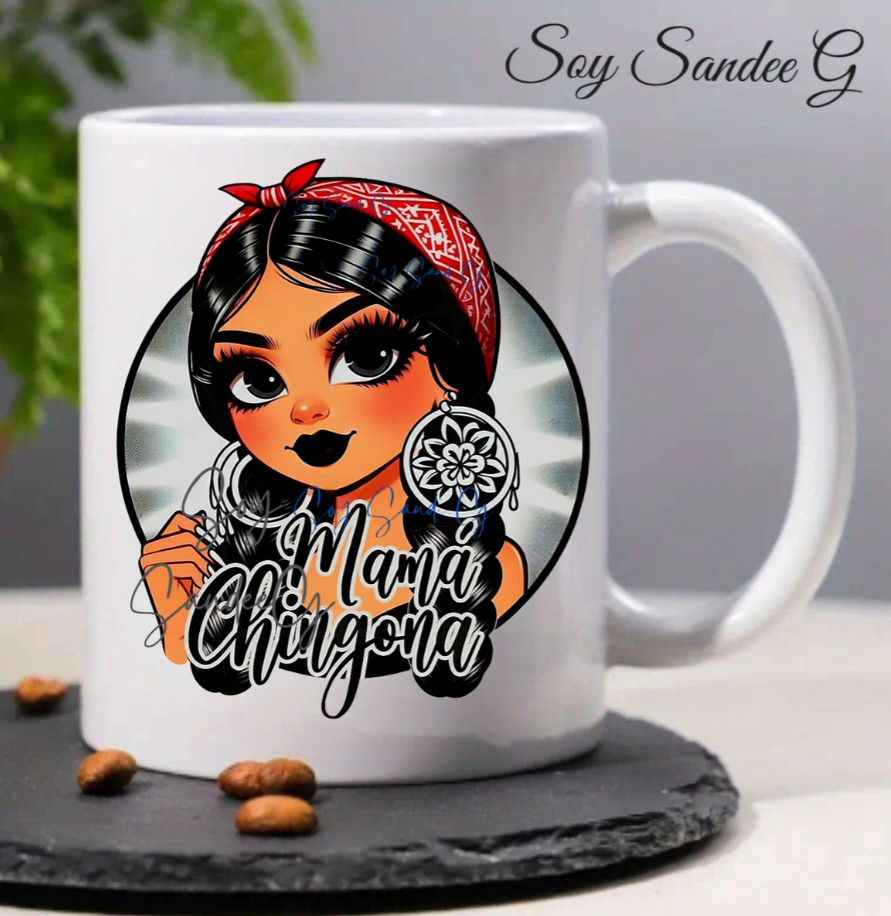 Mama Chingona - UVDTF Decal for cups/hard surfaces sticker