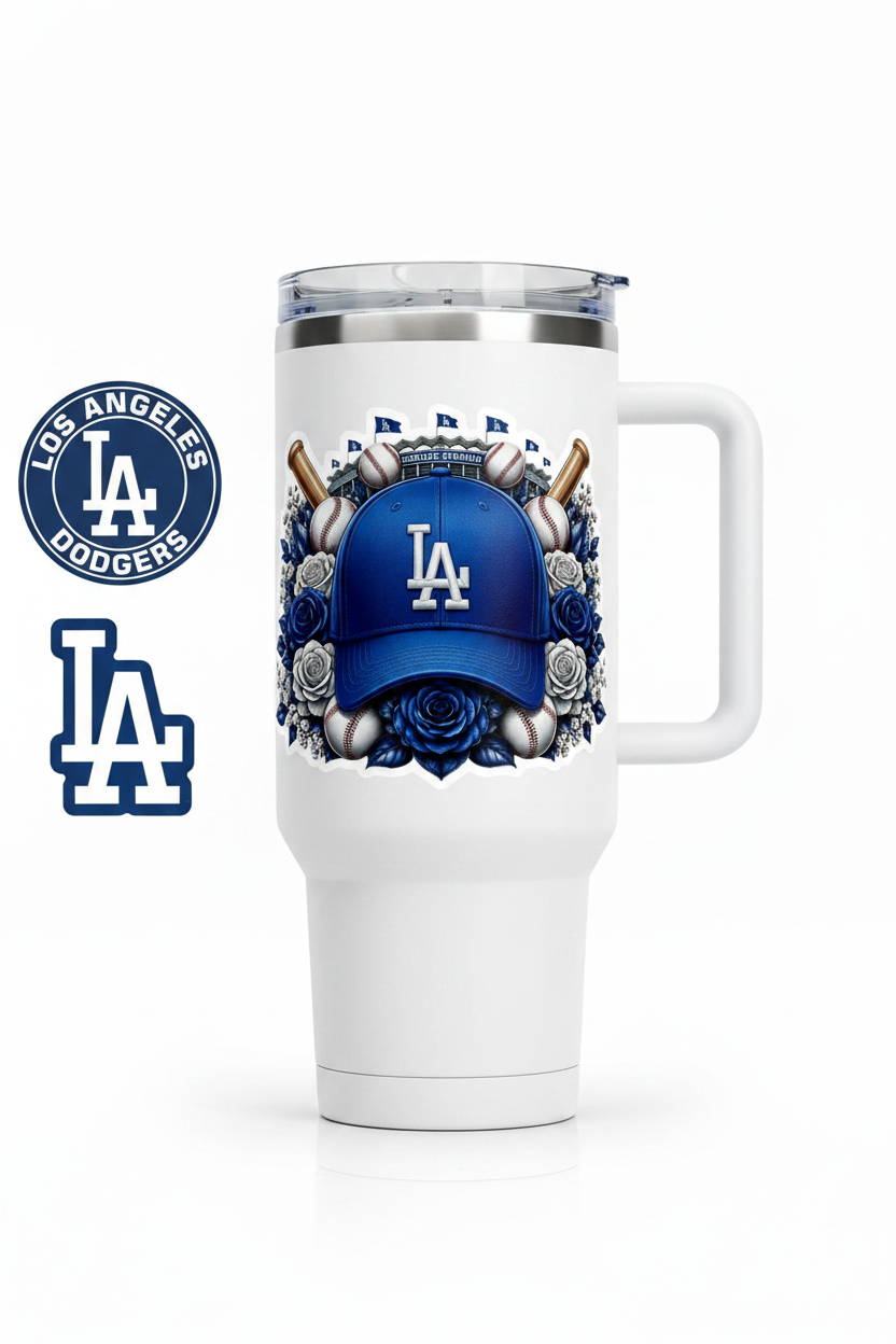 LA Dodgers - UVDTF Wrap for cups/hard surfaces sticker