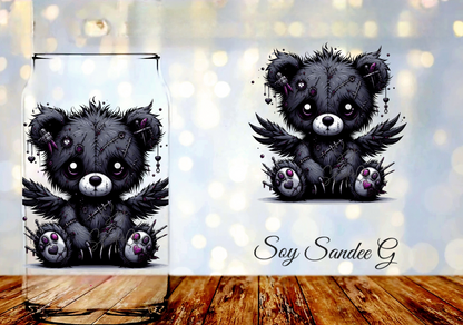 Gothic Bear - UVDTF Decal for cups/hard surfaces sticker