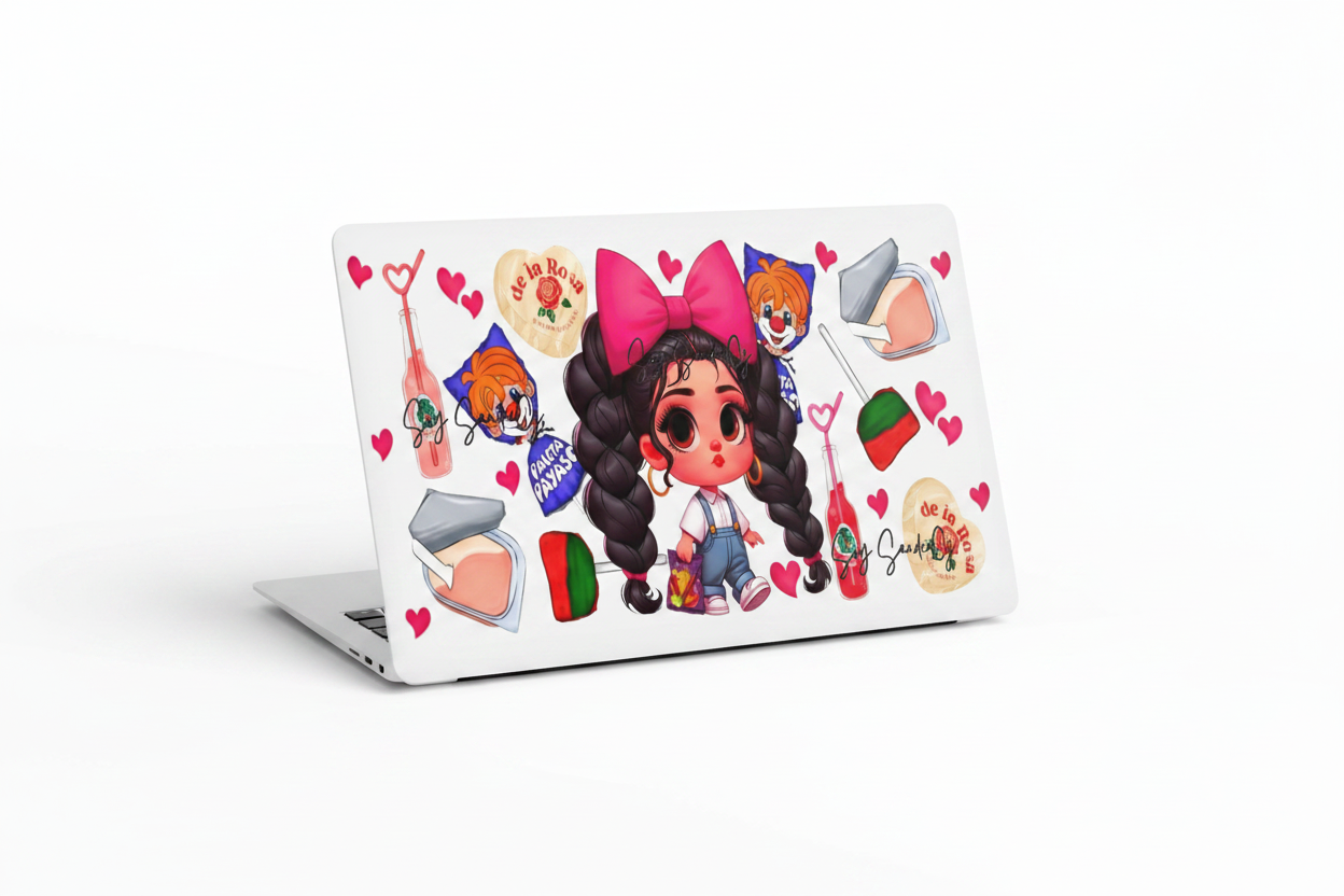 Paleta Payaso Cutie - UVDTF Wrap for cups/hard surfaces sticker