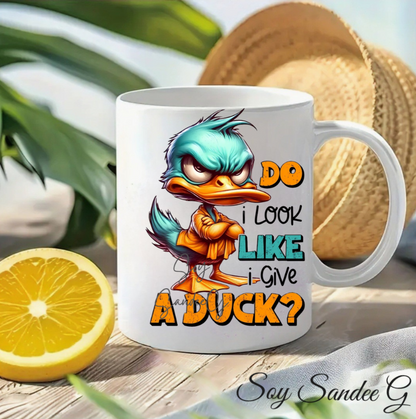 Do I Look Like I Give a Duck - UVDTF Decal for cups/hard surfaces sticker