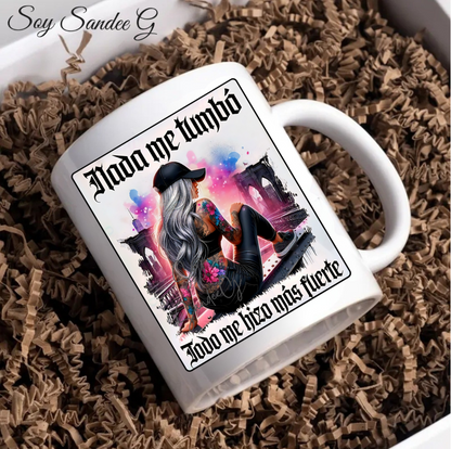 Nada me Tumbó (Nothing Brought me Down) - UVDTF Decal for cups/hard surfaces sticker