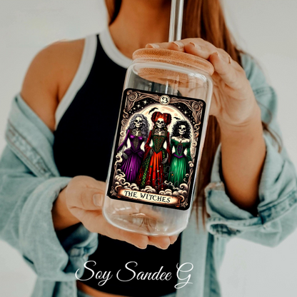 Bruja latina sexy - Calcomanía UVDTF negra