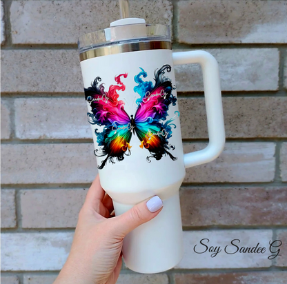 Smoke Butterfly #10 - UVDTF Decal for cups/hard surfaces sticker