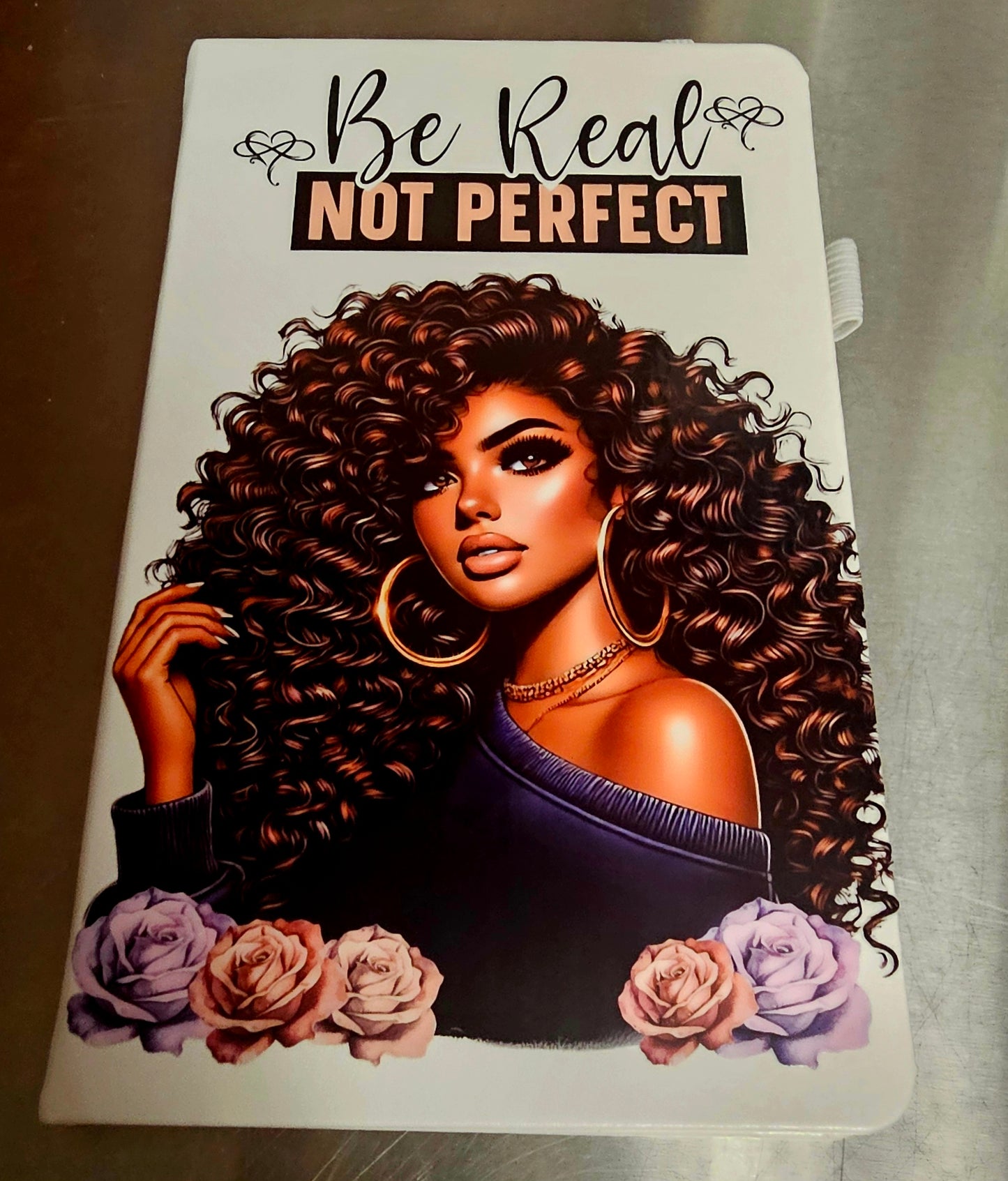 Journal - White Lined Hardback Cover