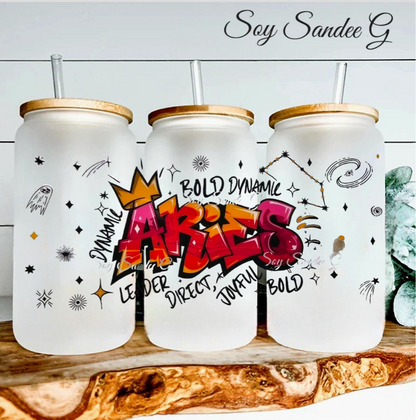 Graffiti Aires - UVDTF Wrap for cups/hard surfaces sticker