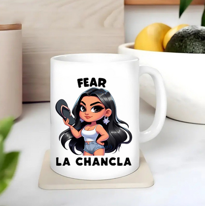 Fear la Chancla - UVDTF Decal for Cups/Hard Surfaces