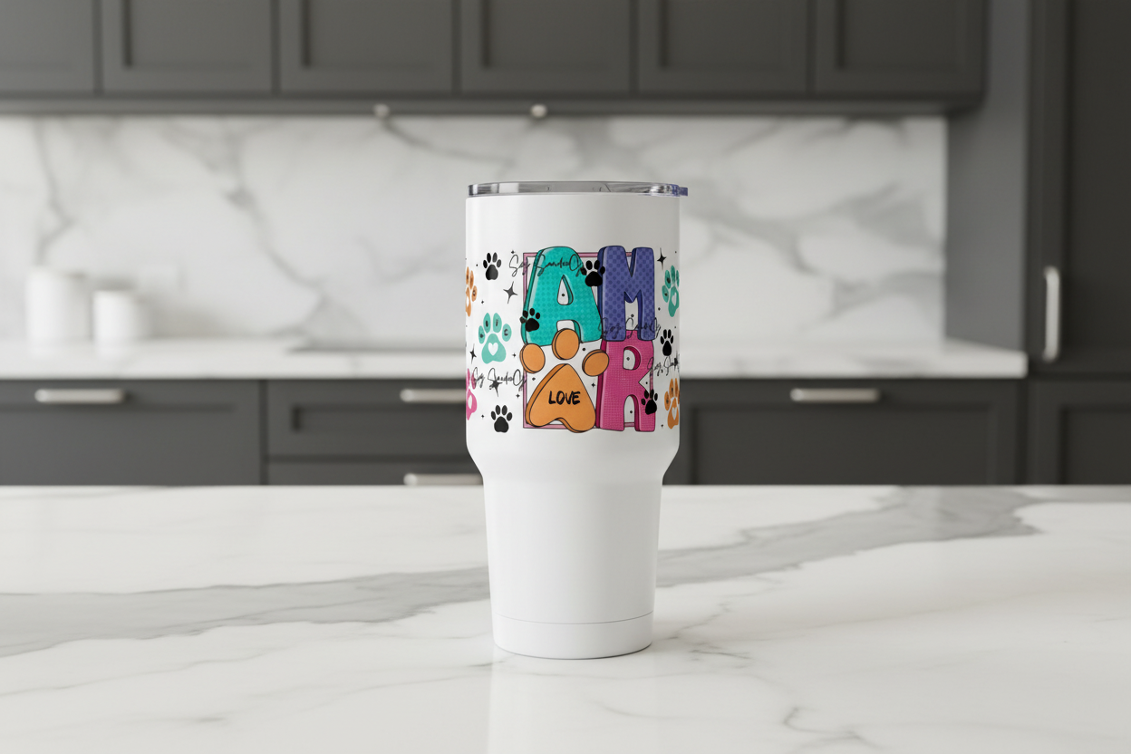 Manta Rainbow Paws UVDTF