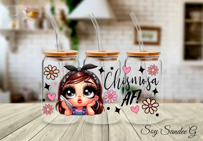 Chismosa AF! - UVDTF Wrap for cups/hard surfaces sticker
