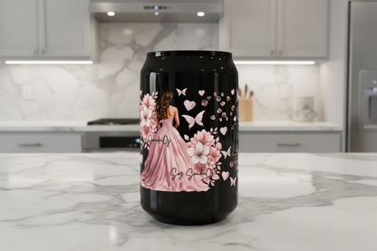 Mis Quince Pink - UVDTF Wrap for cups/hard surfaces sticker