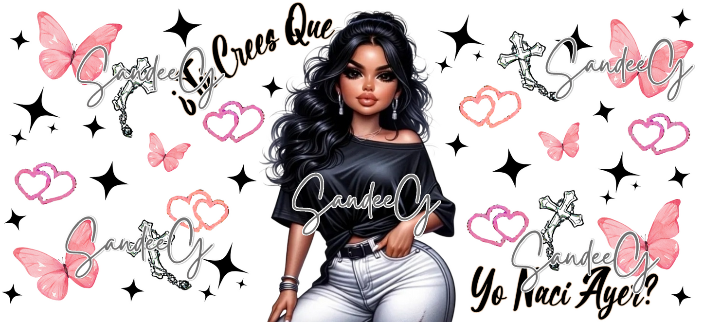 Tú Crees Que Yo Nací Ayer? - UVDTF Wrap for cups/hard surfaces sticker