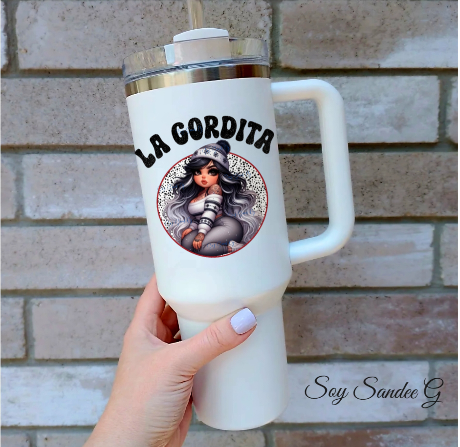 La Gordita - UVDTF Decal for cups/hard surfaces sticker