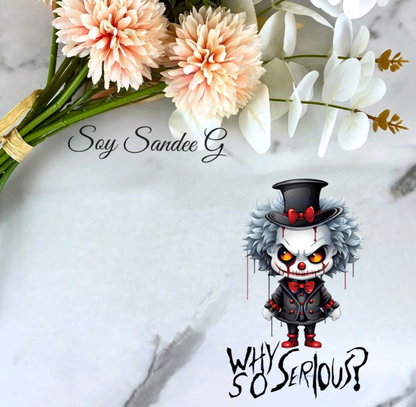 Why so Serious? - UVDTF Decal for cups/hard surfaces sticker