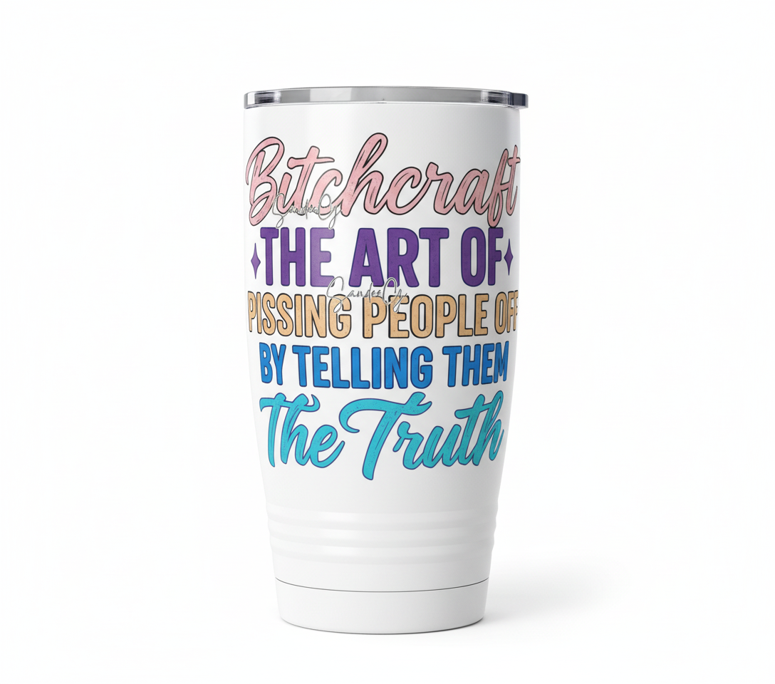 Bitchcraft - UVDTF Decal for cups/hard surfaces sticker