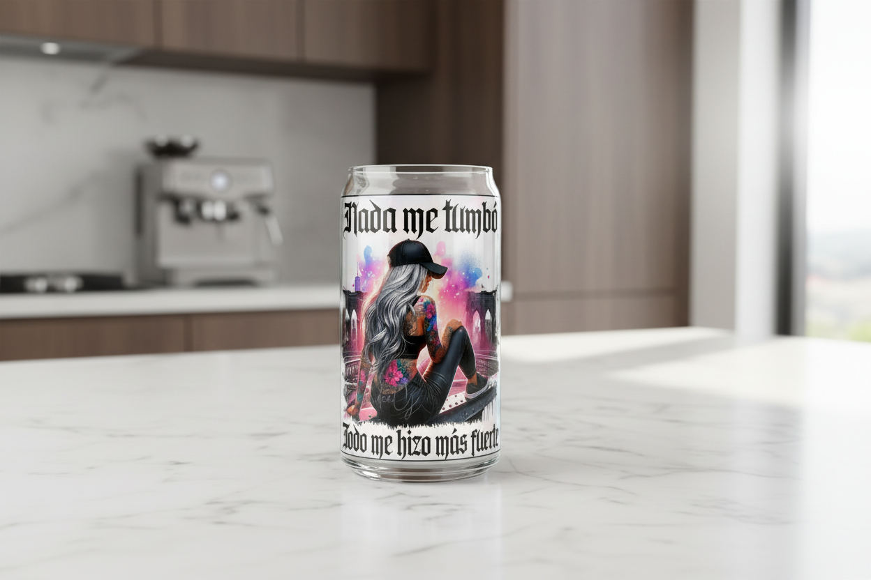 Nada me Tumbó (Nothing Brought me Down) - UVDTF Decal for cups/hard surfaces sticker