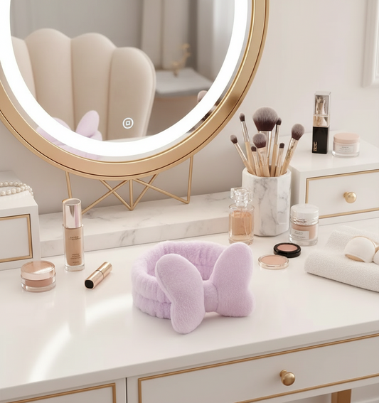 Diadema de spa con forma de lazo