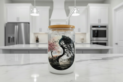Ying Yang Tree - UVDTF Decal for cups/hard surfaces sticker