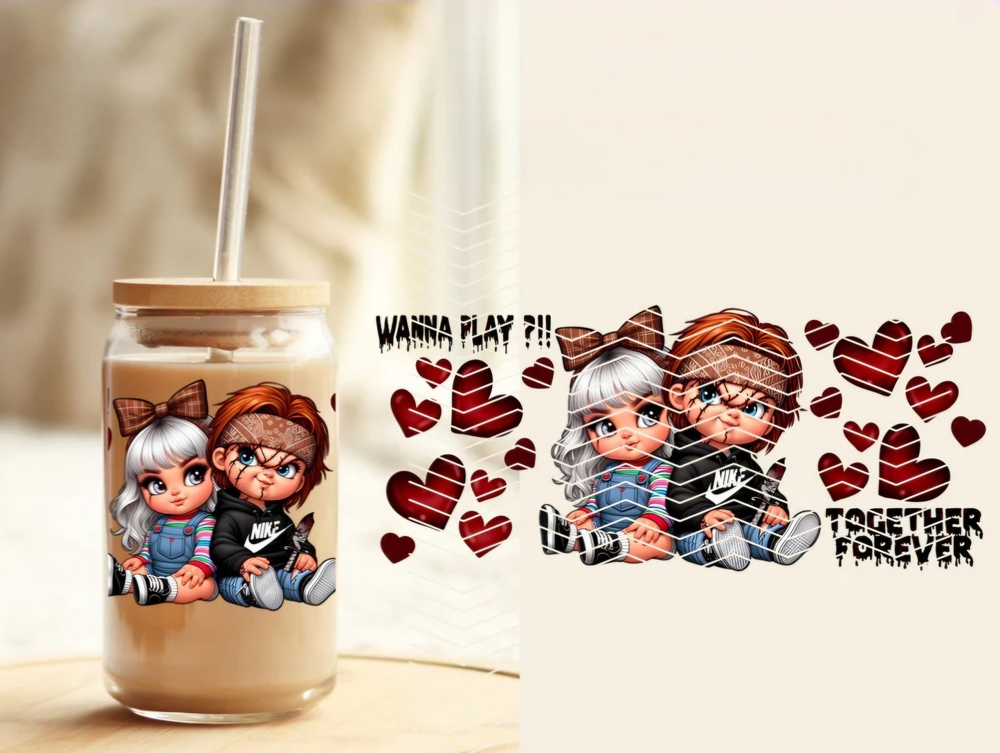 Chucky y la novia: ¿quieres jugar? Envoltura UVDTF