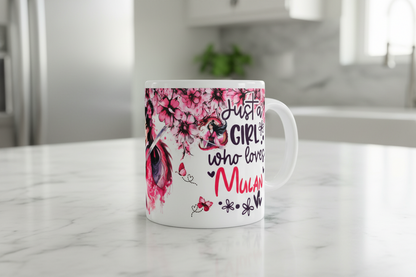 Mulan - UVDTF Wrap for cups/hard surfaces sticker