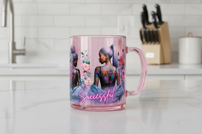 Successful Herself - UVDTF Wrap for cups/hard surfaces sticker