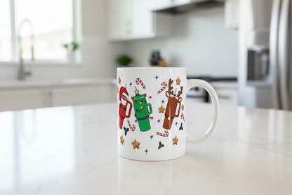 Christmas Stans - UVDTF Wrap for cups/hard surfaces sticker