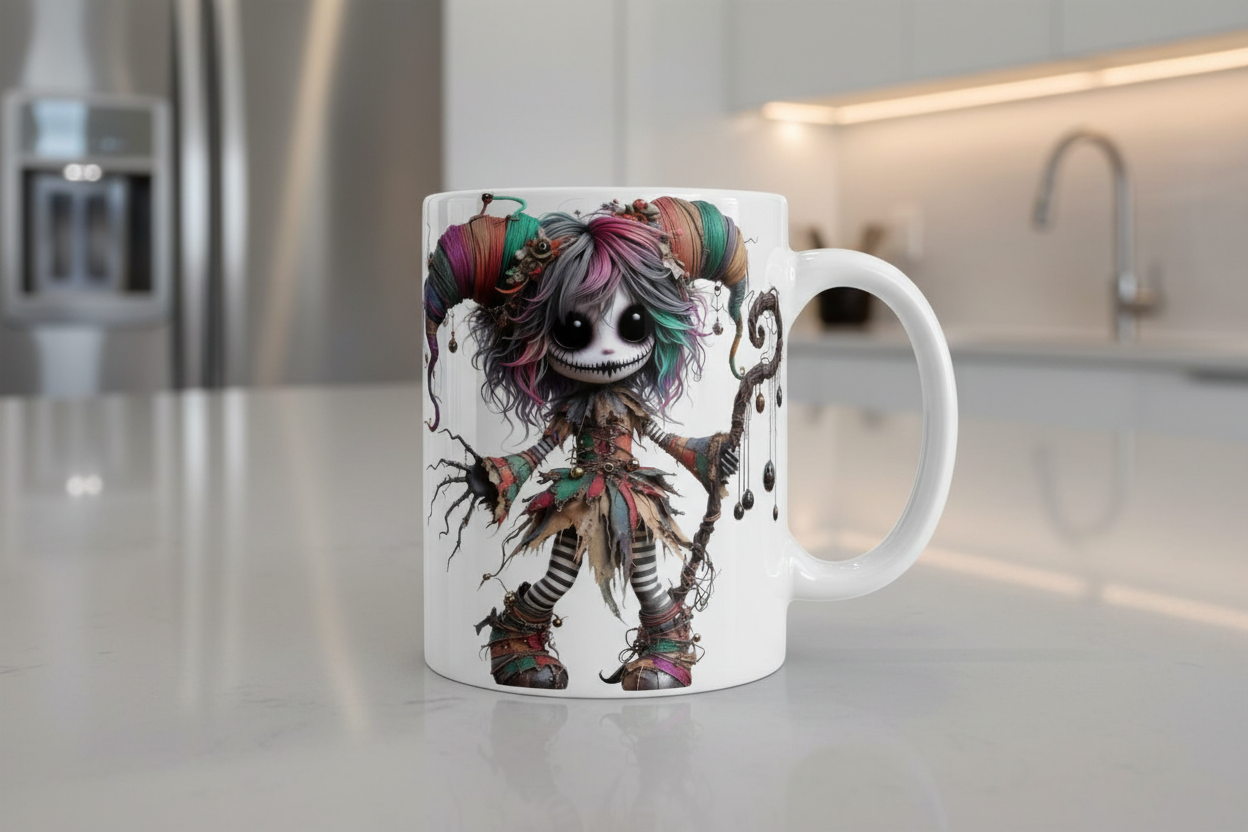 Voodoo Doll #2 - UVDTF Decal for cups/hard surfaces sticker