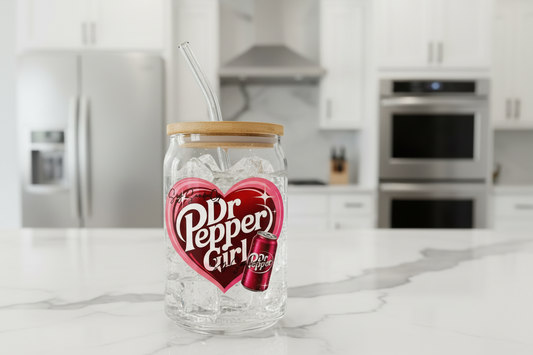 Dr. Pepper Girl - UVDTF Decal for cups/hard surfaces sticker