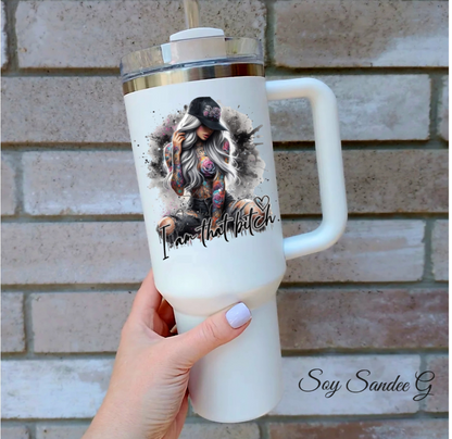 I am that Bitch - UVDTF decal for cups/hard surfaces sticker