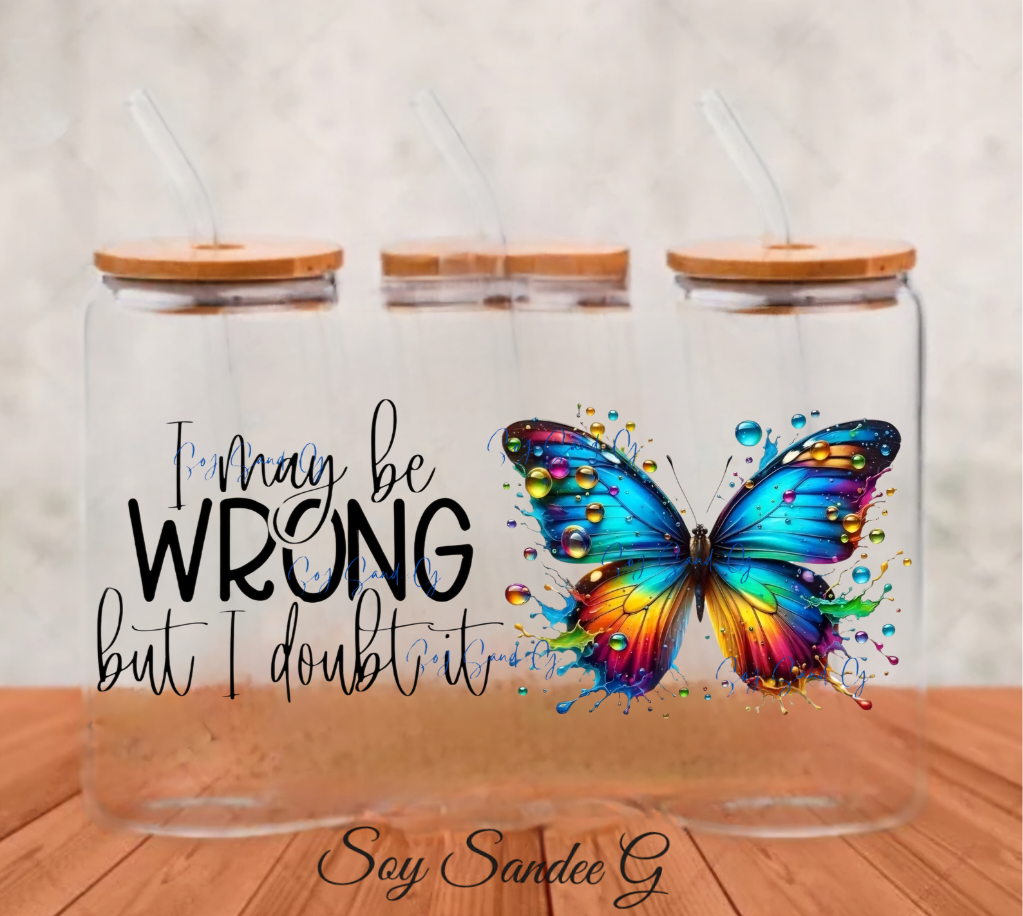 Puede que me equivoque, pero lo dudo - UVDTF Wrap