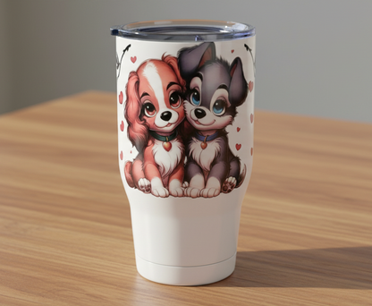 Doggie Love - UVDTF Wrap for cups/hard surfaces sticker