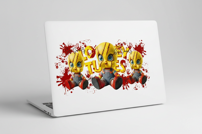 Looney Bird - UVDTF wrap for cups/hard surfaces sticker