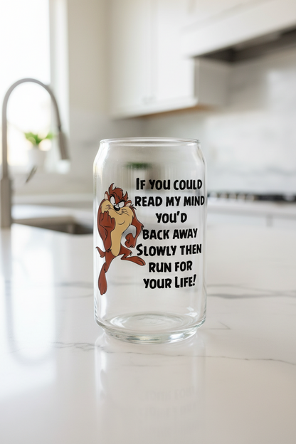 If you could read my mind... - UVDTF Decal for cups/hard surfaces sticker