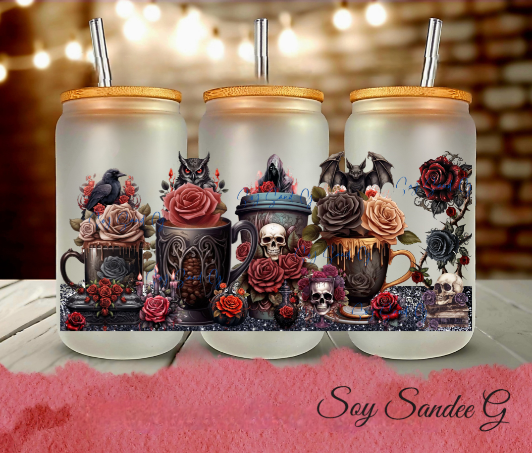 Gothic Cups - UVDTF Wrap for cups/hard surfaces sticker