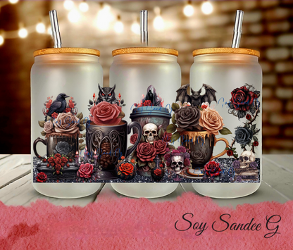 Gothic Cups - UVDTF Wrap for cups/hard surfaces sticker