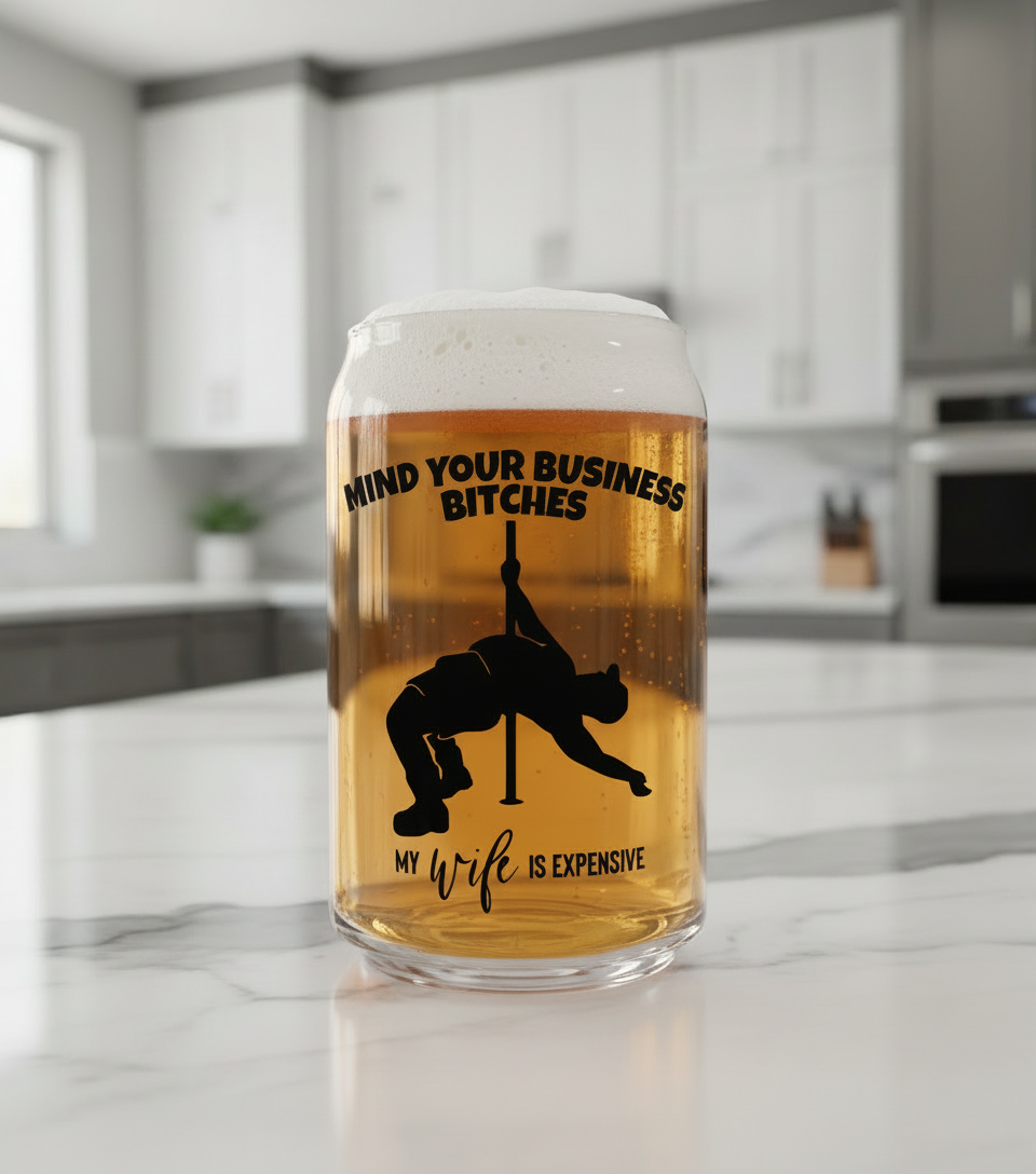 Mind Your Business - UVDTF Decal for cups/hard surfaces sticker