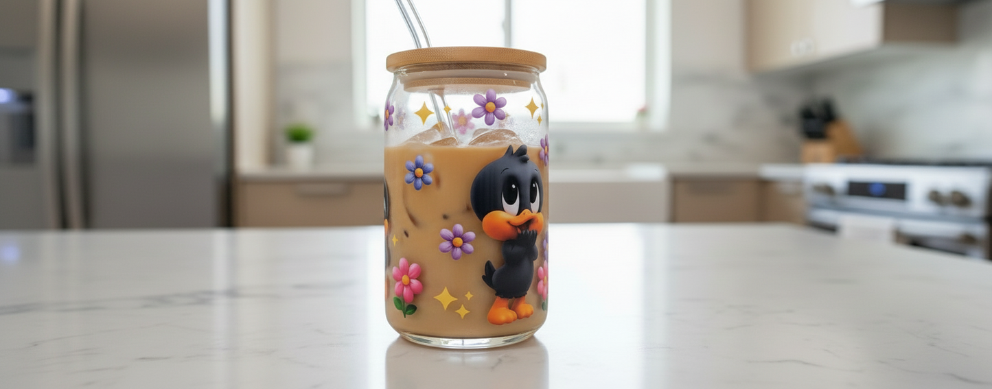 Baby Duck - UVDTF Wrap for cups/hard surfaces sticker