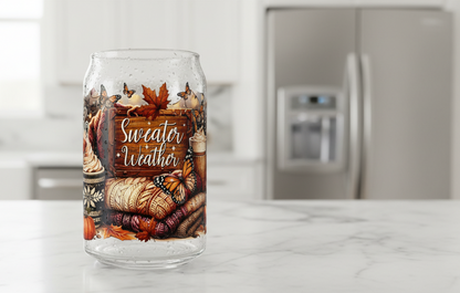 Sweater Weather - UVDTF Wrap for cups/hard surfaces sticker