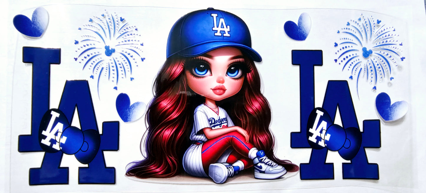 LA Dodgers Baseball Cutie - UVDTF Wrap