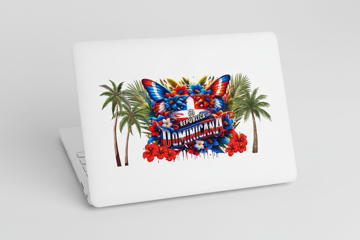 República Dominicana #2 - UVDTF Wrap for cups/hard surfaces sticker