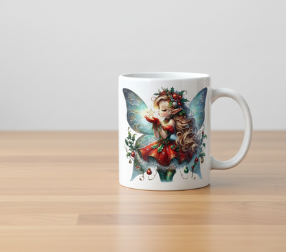 Fairy Christmas Elf - UVDTF Decal for cups/hard surfaces sticker