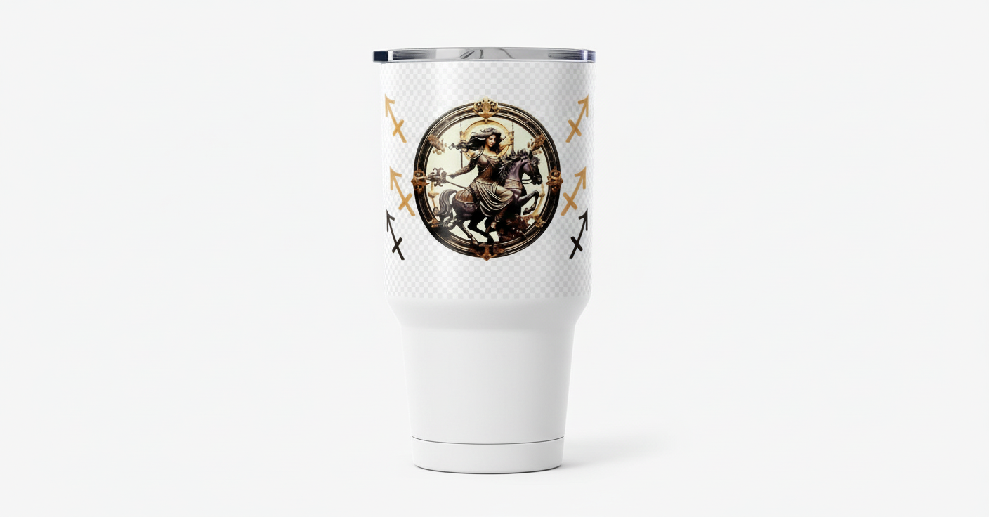 Sagittarius - UVDTF Wrap for cups/hard surfaces sticker